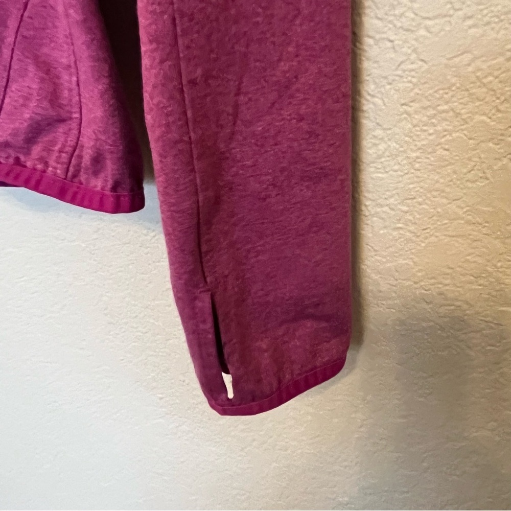 The North Face Fave Lite Full-Zip Magenta or Purple Hoodie Size Medium RN 61661 - Picture 5 of 12